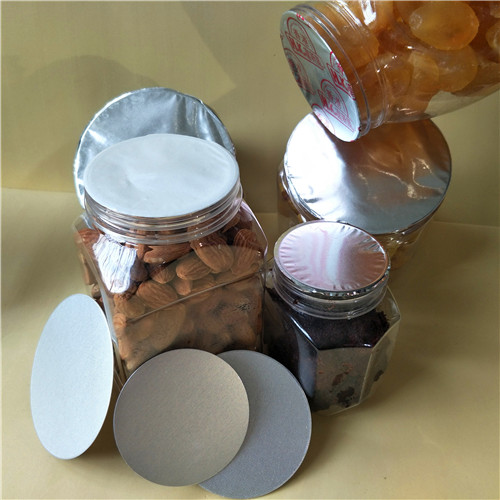 Factory Price aluminum foil induction seals liner lid for food bottle sealing