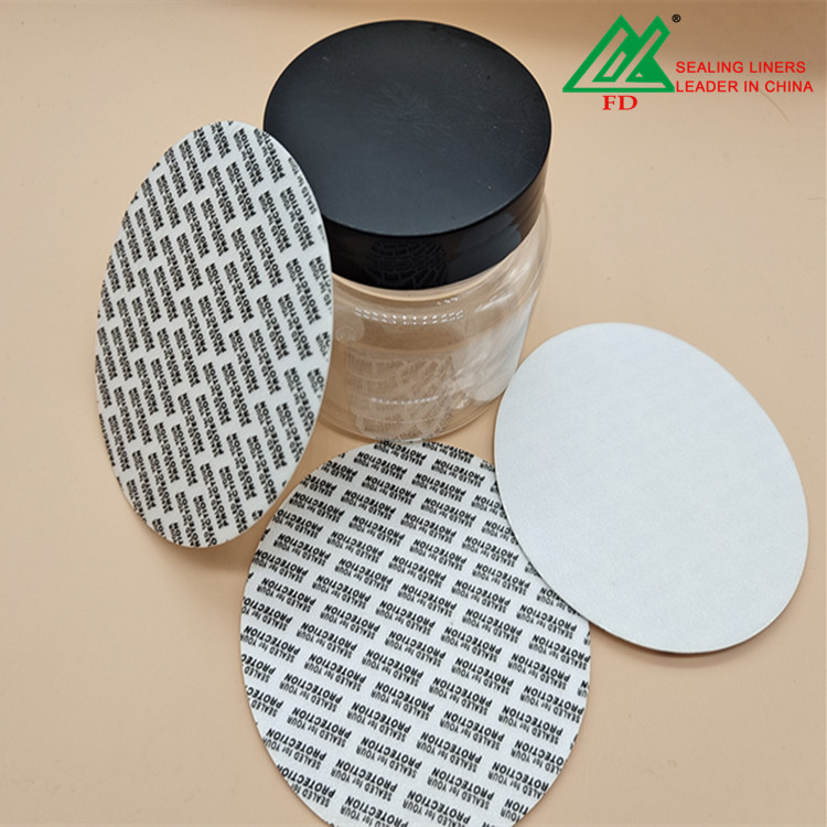 Pressure Sensitive Protection Induction Self Adhesive Cap Sealing Liner Wads Sealed for Cosmetic Fre
